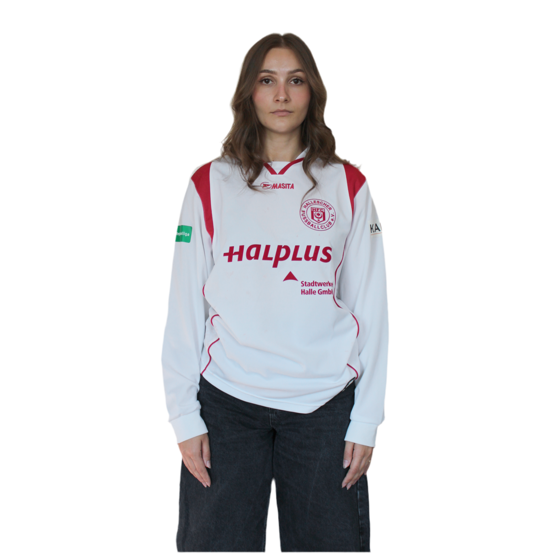 Hallescher FC | Home LS #18 Hauk 2009/10 (M) *Matchworn*