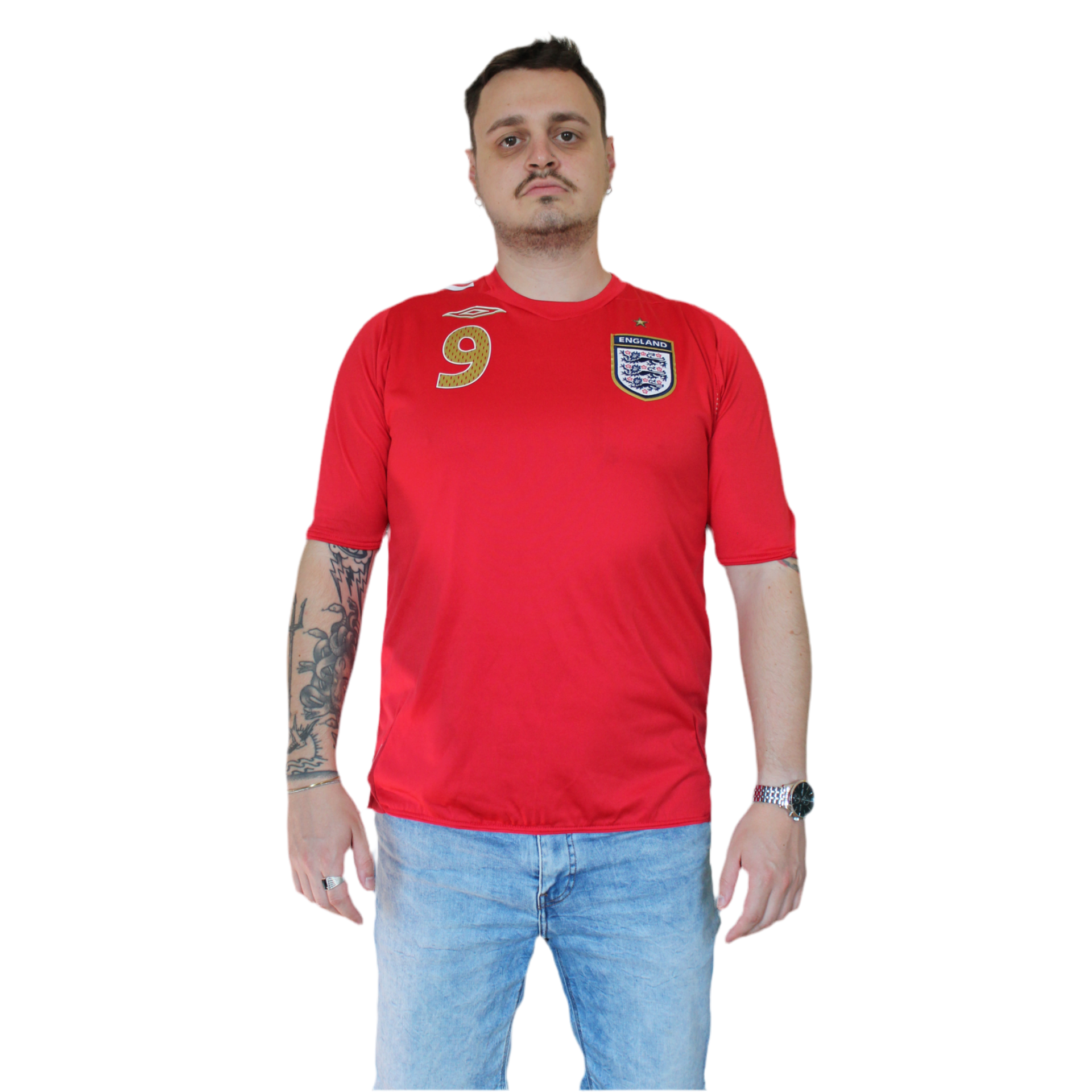 England | Away #9 Rooney 2006/07 (L)