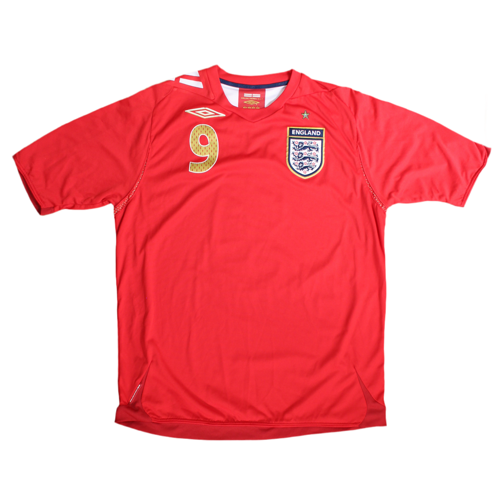 England | Away #9 Rooney 2006/07 (L)
