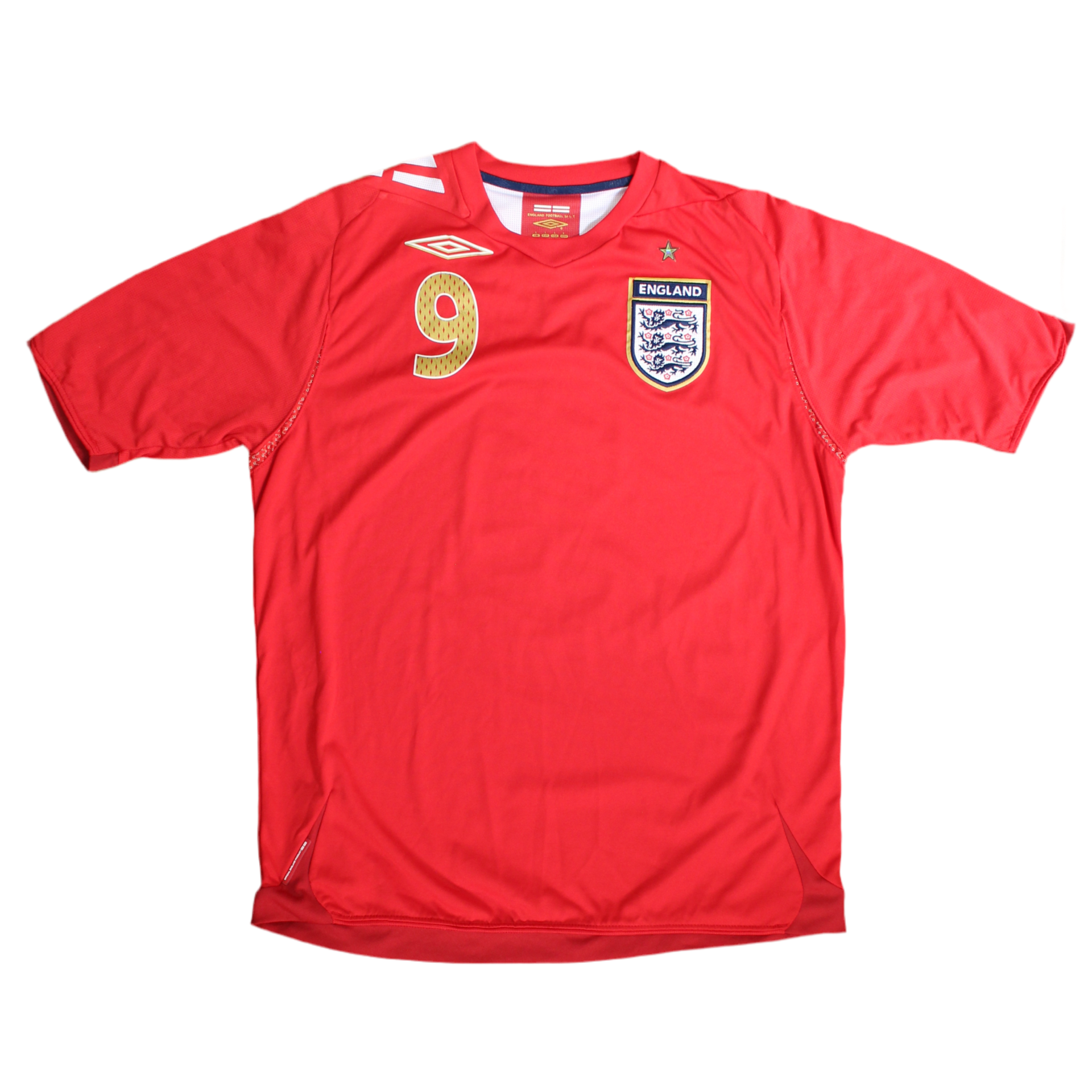 England | Away #9 Rooney 2006/07 (L)