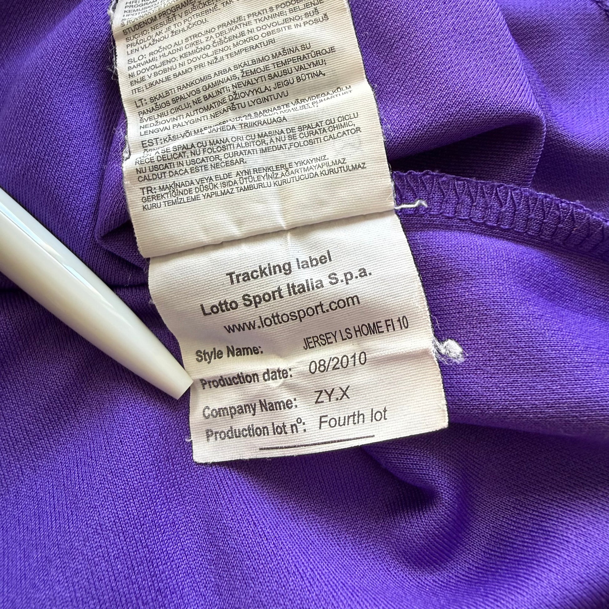 ACF Fiorentina | Home LS #18 Montolivo 2010/11 (M)